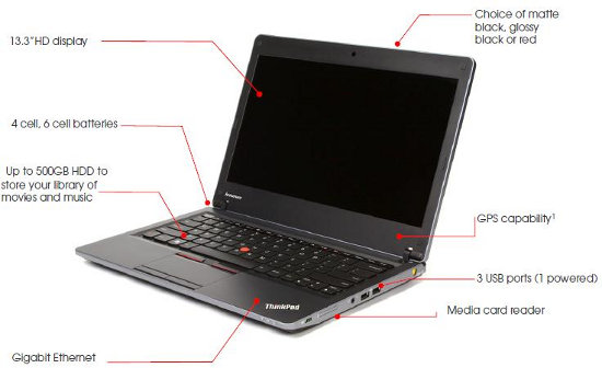 Lenovo ThinkPad Edge — новая серия бюджетных ноутбуков