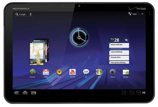 Обзор планшета Motorola Xoom