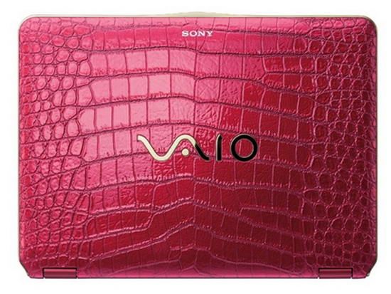 Ноутбук с корпусом из «крокодиловой кожи» — Sony VAIO CS