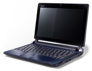 Acer Aspire One D250 — тонкий корпус и продолжительное время автономной работы