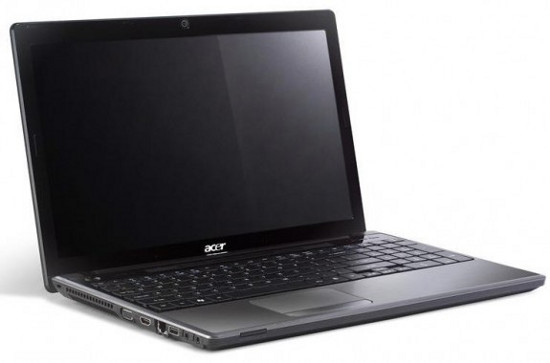 Acer Aspire 5745P — мультимедийный ноутбук с сенсорным дисплеем