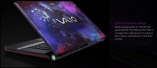 Sony VAIO Nebula FW — привлекательный ноутбук по привлекательной цене