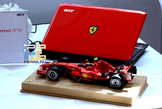 Acer Ferrari One — высококлассный нетбук за 450€