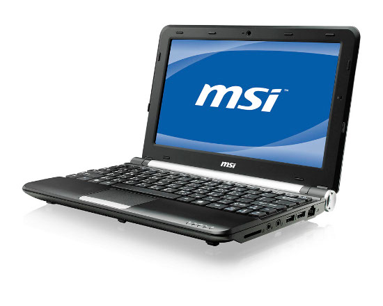 MSI Wind U160MX — легкий и «долгоиграющий» нетбук