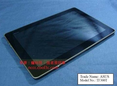 Обнародованы подробности относительно планшета ASUS Eee Pad Transformer TF300T