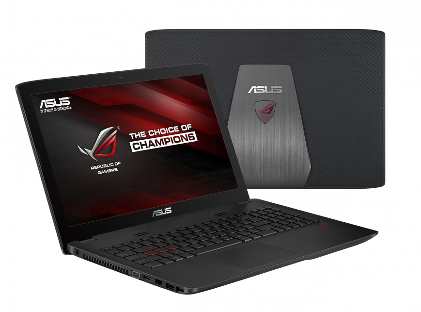 ASUS GL552 — компактный и производительный игровой ноутбук