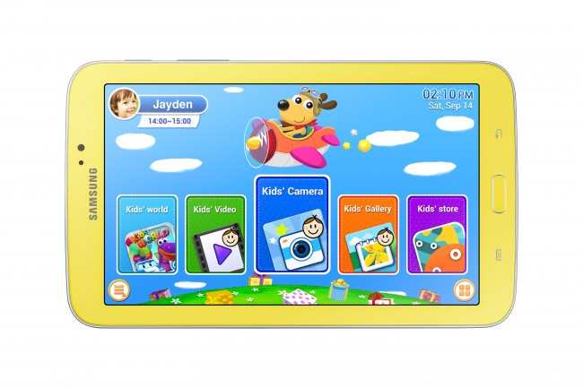 Samsung Galaxy Tab 3 Kids — развивающий планшет для вашего ребенка