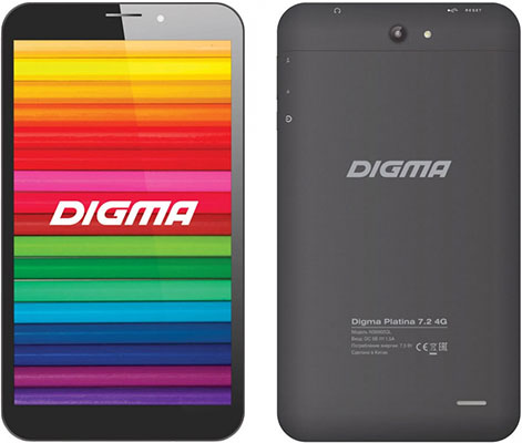 Digma Platina 7.2 4G — планшет со средними характеристиками, но быстрым интернетом