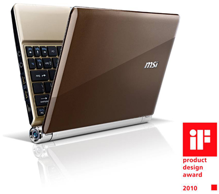 MSI Wind U160 — «долгоиграющий» нетбук представлен официально