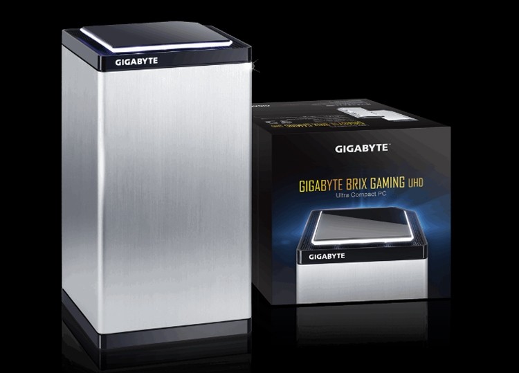 Представлены новые настольные компьютеры GIGABYTE Brix Gaming