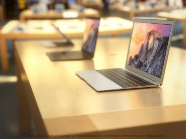 Стартовало производство Apple MacBook Air с диагональю 12″