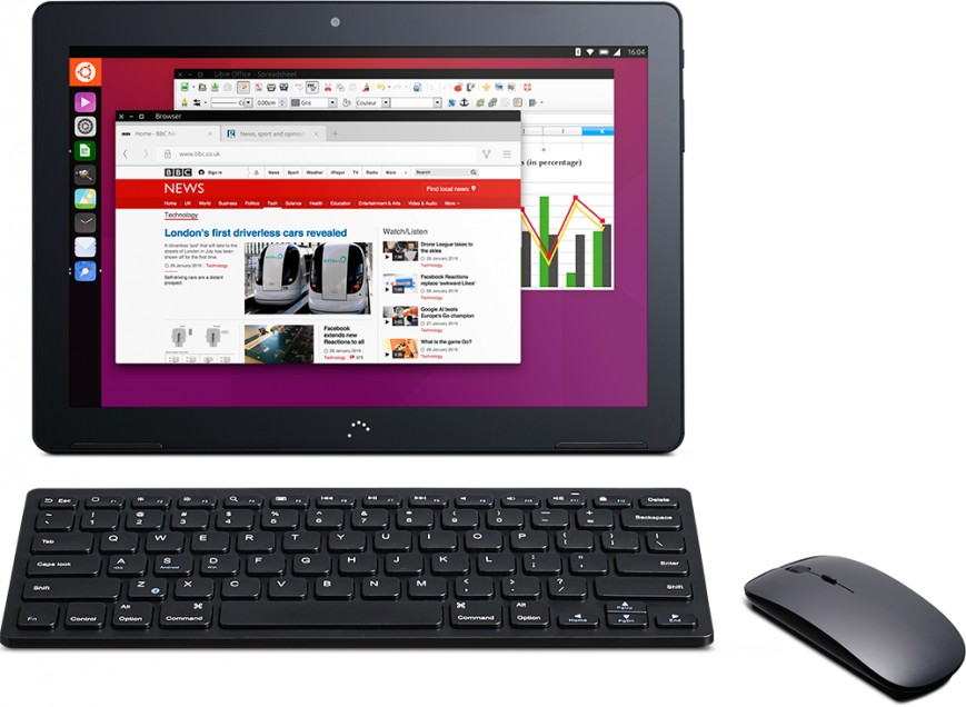 Планшет на Ubuntu BQ Aquaris M10 Ubuntu Edition вышел в Европе