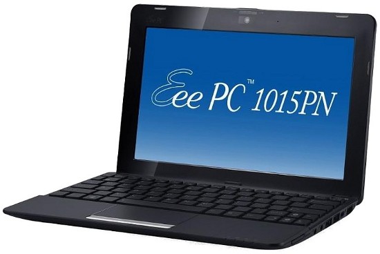 У ASUS Eee PC 1015PN теперь новый процессор