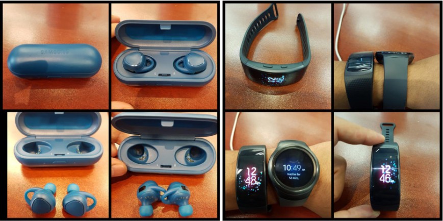 Samsung Gear Fit 2 и Gear IconX