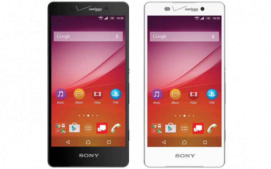 Sony Xperia Z4v — смартфон с большим разрешением экрана