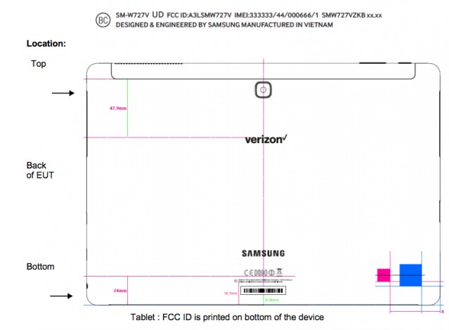 Планшет Samsung Galaxy TabPro S2 появился на сайте FCC