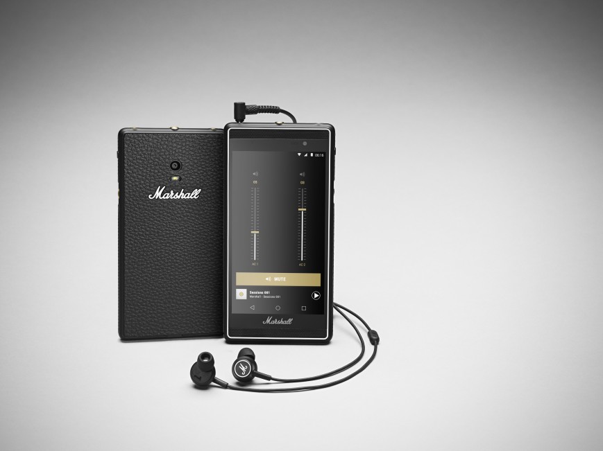 Компания Marshall выпускает музыкальный смартфон London