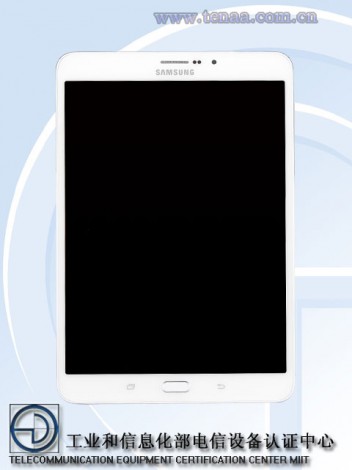 Планшет Samsung Galaxy Tab S3 8.0 замечен на сайте TENAA