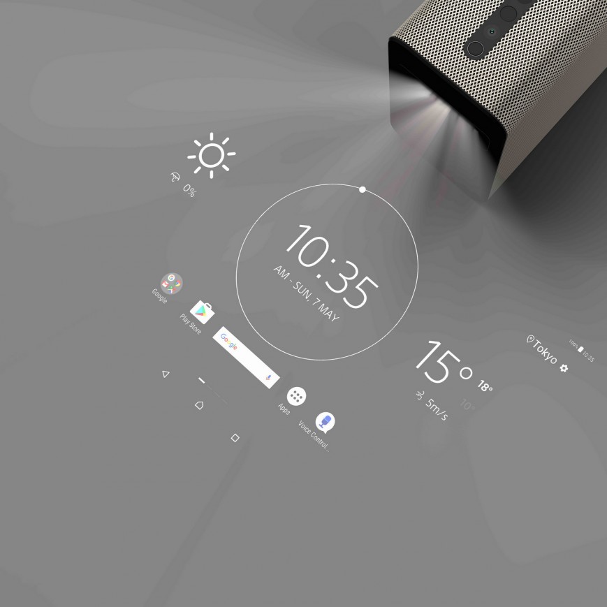 Sony Xperia Touch — необычный проектор на базе Android