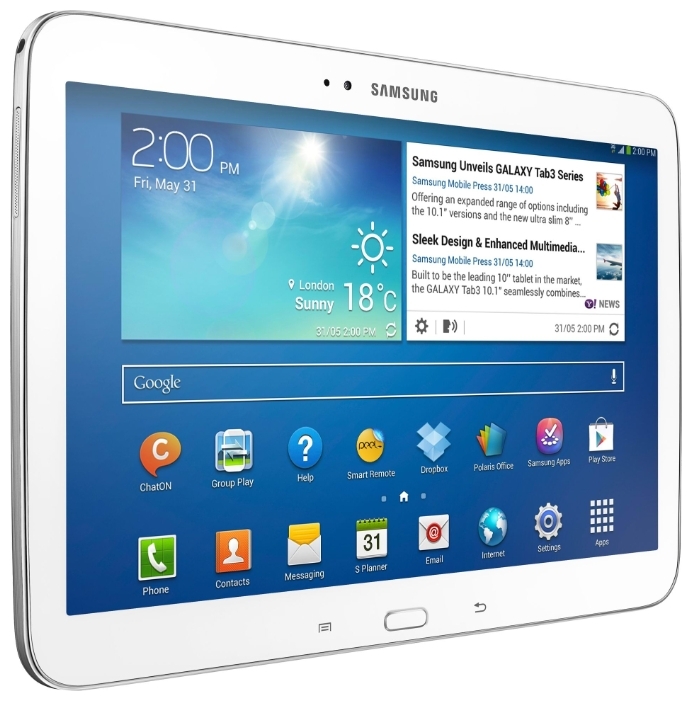 Обзор планшета Samsung Galaxy Tab 3 10.1 P5210 16Gb