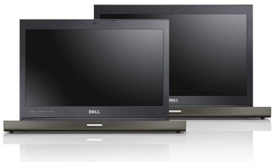 Dell Precision M4600 и M6600 — мощные ноутбуки для тех, кто работает с графикой и видео