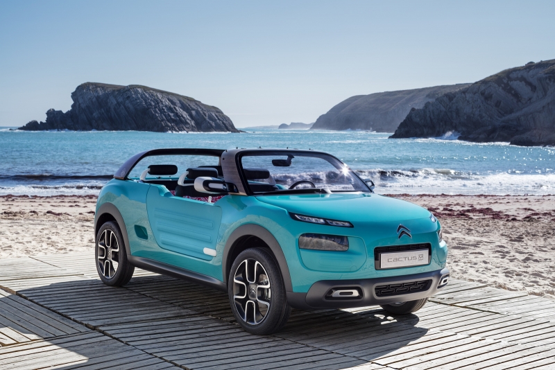 Citroen Cactus M — яркий концепт пляжного автомобиля