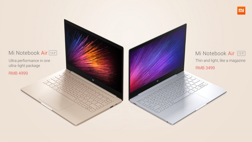 Xiaomi Mi Notebook Air вышел в продажу