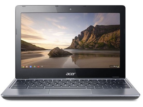 Хромбук Acer C720 получил более мощный процессор