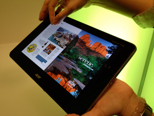 Acer Iconia Tab A510 и A700 можно будет купить уже в апреле