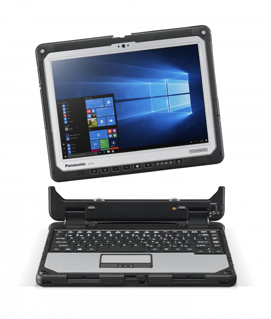 Panasonic Toughbook CF-33 — защищенный планшет с клавиатурой