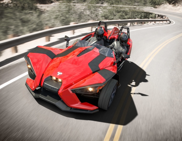 Polaris Slingshot — то ли спорткар, то ли мотоцикл