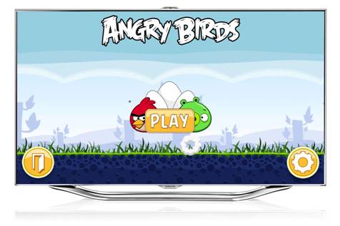 Angry Birds теперь будут даже в телевизорах