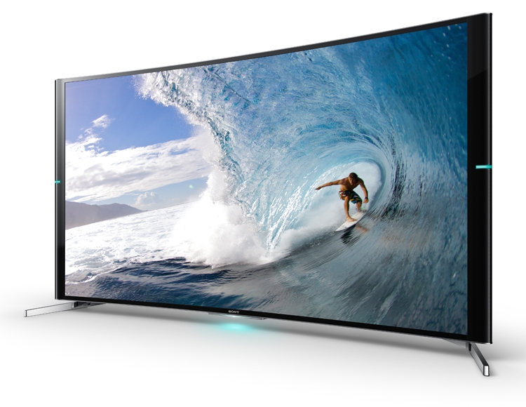 Новые изогнутые ТВ Sony Bravia S90 с разрешением 4К