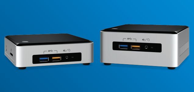 Компьютеры Intel NUC получили новые комплектующие