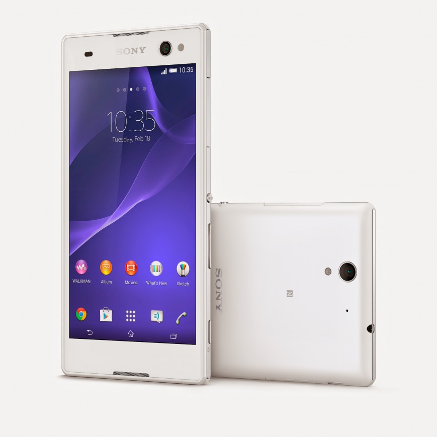 Смартфон Sony Xperia C3 скоро начнет продаваться в России