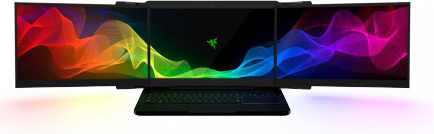 Razer Project Valerie — игровой ноутбук с тремя дисплеями