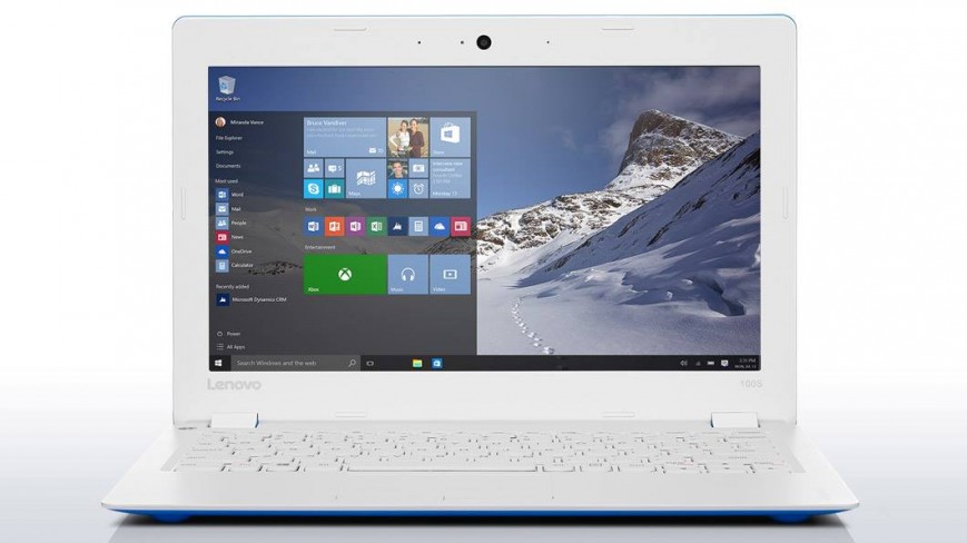 Новые ноутбуки Lenovo ideaPad 100S — легкие и недорогие