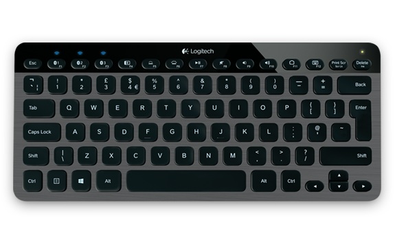 Logitech Bluetooth Illuminated Keyboard K810 — дорогая клавиатура с отличными функциями