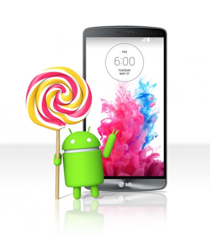 Скоро LG G3 получит обновление до Android 5.0 Lollipop