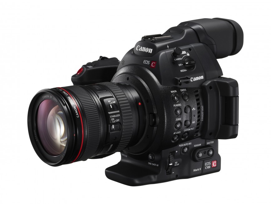 Видеокамера Canon EOS C100 Mark II — отличный инструмент для профессионалов