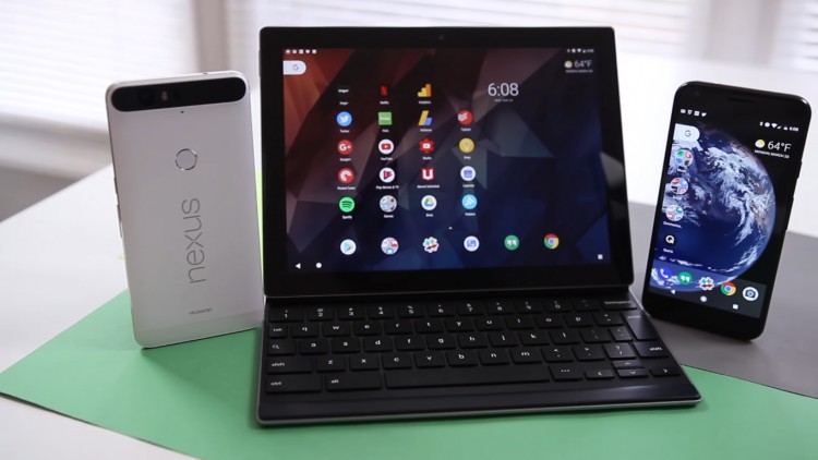 На Google Pixel C «прилетело» обновление ОС Android