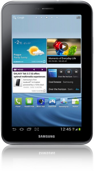 Samsung Galaxy Tab 2 (7.0) — планшет с предустановленной Android 4.0