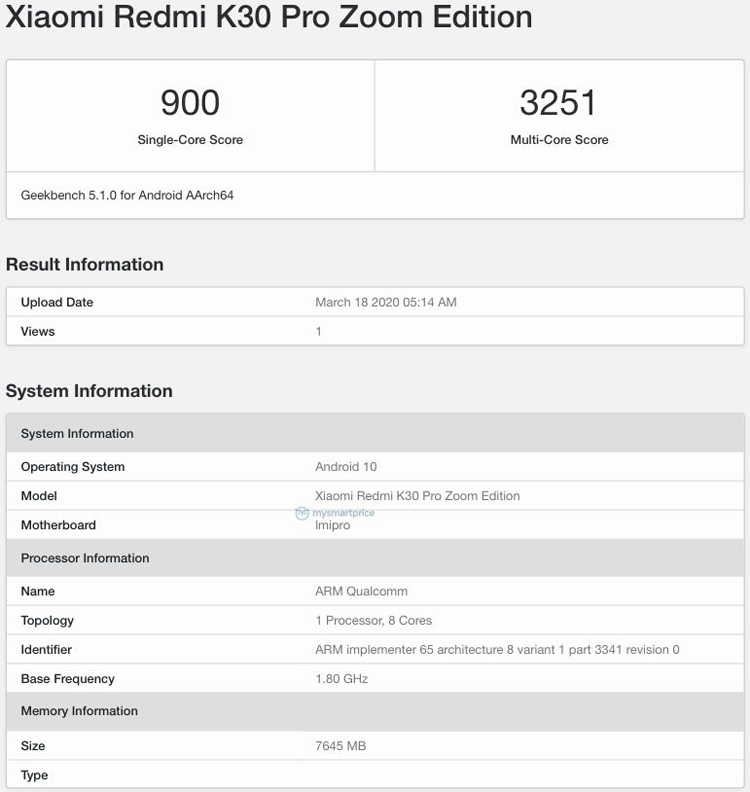 Redmi K30 Pro Zoom Edition