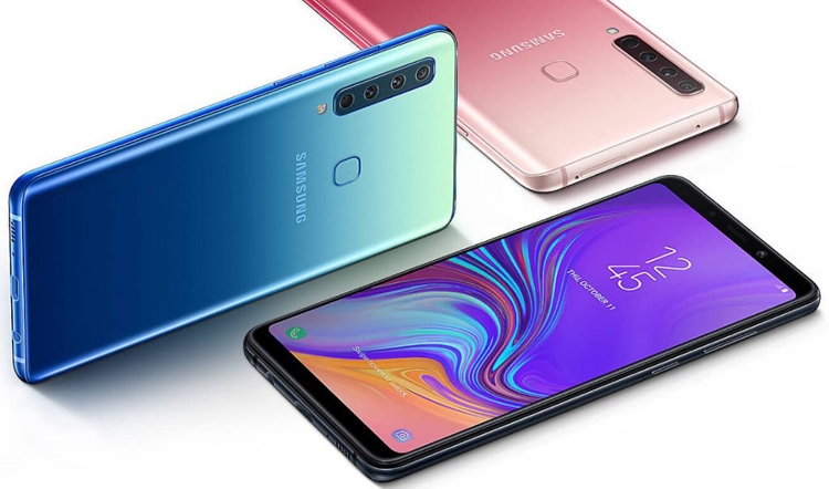 Samsung Galaxy A9 стал первым смартфоном с четырьмя камерами