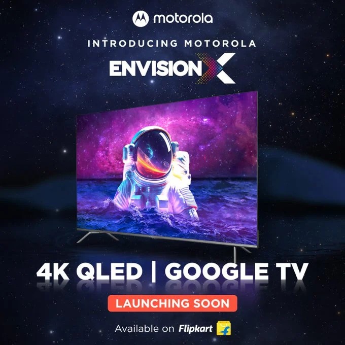 Motorola представила смарт-ТВ Envision X в Индии с OLED-экраном Quantum-Glow и звуком Dolby Atmos