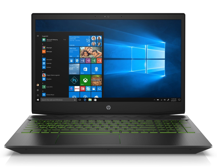 Представлен игровой ноутбук HP Pavilion Gaming Laptop 15